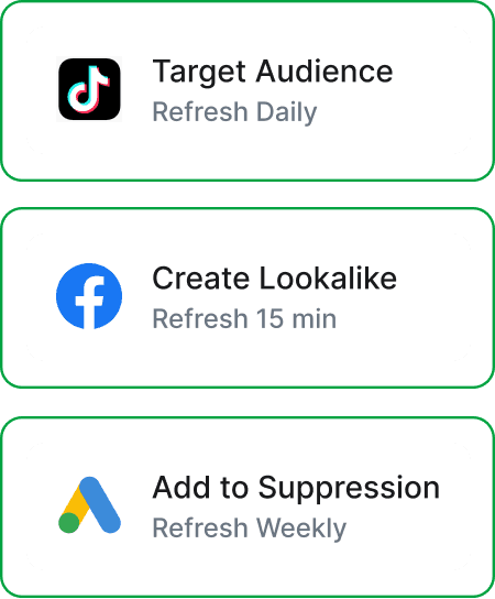 Your ad platforms.