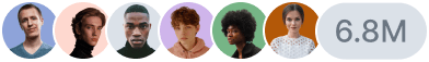 Faces of Newsletter subscribers.