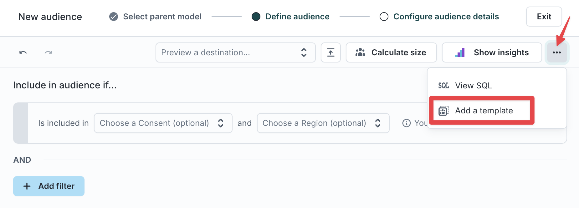 Appy audience template